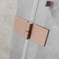 Radaway Essenza Pro Brushed Copper Kdj+S kabina 100x110x100cm lewa szczotkowana miedź 10097311-93-01L/10098100-01-01/10098100-01-01