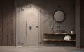 Radaway Essenza Pro Brushed GunMetal Kdj+S kabina 75x80x75cm lewa szczotkowany grafit 10097380-92-01L/10098075-01-01/10098075-01-01
