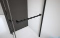 Radaway Idea Black Kdj Factory kabina prysznicowa 110x120 prawa czarny mat/szkło przejrzyste 387041-54-55R/387054-54-55L