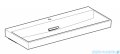 Geberit One CleanDrain Umywalka prostokątna z otworem na baterię 120x48cm KeraTect 505.048.00.1