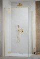 Radaway Essenza Kdj Gold kabina 80x90cm lewa szkło przejrzyste 1385043-09-01L/1384050-01-01
