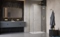 Radaway Essenza 8 Brushed Gold Kdj kabina 80x90cm prawa szczotkowane złoto 10480512-01-01R/10470237-99-01R/10113090-01-01