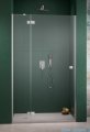 Radaway Essenza Brushed Nickel Dwj drzwi wnękowe 110cm lewe szczotkowany nikiel/szkło przejrzyste 1385015-91-01L