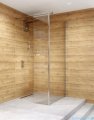 Clusi Ares kabina Walk-in z ścianką boczną 120x200 cm prawa przejrzyste 3329ARE120P