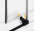 New Trendy Prime Black kabina prostokątna 130x70x200 cm prawa przejrzyste D-0323A/D-0127B