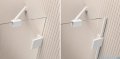 Radaway Essenza Pro White 140x200 kabina Walk-in 10103140-04-01