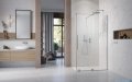 Radaway Furo Kdj Brushed Nickel kabina 90x100cm prawa szczotkowany nikiel 10104472-91-01R/10110430-01-01/10113100-01-01
