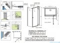 Radaway Essenza 8 Black Kdj kabina 110x75cm prawa czarny mat/szkło przejrzyste 10480712-01-01R/10470337-54-01R/10113075-01-01