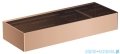 Omnires Uni koszyk prysznicowy 30x11 cm miedź połysk UN10335CP