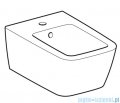 Geberit iCon Square bidet wiszący biały 231910000