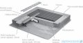 Radaway Steel Odpływ liniowy 95x8cm 5L095A,5R095S