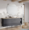 Elita Look szafka wisząca 40x80x31cm anthracite 167013