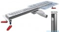 Wiper New Premium Revers Odpływ liniowy z kołnierzem 90 cm poler syfon snake 500.0251.01.090