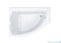 Roca Aquamarina wanna 175x120cm lewa z hydromasażem Smart WaterAir Plus A24T252000