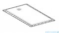 Geberit brodzik Olona 180x90cm z włókniną uszczelniającą biały 550.940.00.1