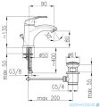 KFA Krzem bateria umywalkowa, kolor chrom 4212-815-00