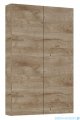 Roca Extra Kolumna łazienkowa niska z 2 drzwiami slim 80x50x12  DĄB CANELA A857960808