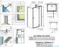 Radaway Essenza Brushed GunMetal Kdj+S kabina 90x80x90cm prawa szczotkowany grafit 1384050-01-01/1385021-92-01R/1384050-01-01
