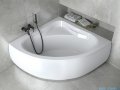Besco Mia 130x130cm wanna narożna + obudowa + syfon #WAM-130-NS/OAM-130-NS/19975