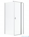 Radaway Nes Kdj II Brushed Nickel kabina 90x70cm prawa szczotkowany nikiel 10032090-91-01R/10039070-01-01