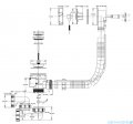 Besco Avita 160x75cm wanna asymetryczna prawa + obudowa CZARNY mat + syfon CZARNY #WAV-160-NP/OAV-160-NSC /19977