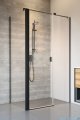 Radaway Nes Black Kds II kabina 90x100cm prawa czarny mat/szkło przejrzyste 10033090-54-01R/10040100-54-01
