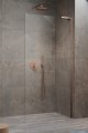 Radaway Modo SL II Brushed Copper kabina Walk-in 110x200 prawa szczotkowana miedź 10319114-93-01R