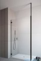 Radaway Modo New Black II kabina Walk-in 110x200 czarny mat/szkło przejrzyste 389114-54-01