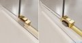 Radaway Idea Gold DWJ drzwi wnękowe 160cm prawe złoty połysk/szkło przejrzyste 387020-09-01R
