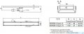 Wiper Odpływ liniowy Classic Ponente 80cm bez kołnierza poler P800PCS100