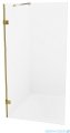 New Trendy Avexa Gold parawan nawannowy z wspornikiem prostopadłym 50x150 cm przejrzyste EXK-2004-WP
