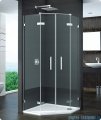 SanSwiss Pur PUT52 Ścianka boczna do kabiny 5-kątnej 30-100cm profil chrom szkło przezroczyste PUT52SM11007 
