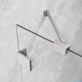 Radaway Essenza Pro Brushed Nickel Kdj+S kabina 90x120x90cm prawa szczotkowany nikiel 10097312-91-01R/10098090-01-01/10098090-01-01