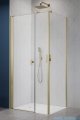 Radaway Nes Kds I Brushed Gold kabina 100x70cm lewa szczotkowane złoto 10023100-99-01L/10043070-99-01