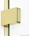 New Trendy Eventa Gold Shine kabina prysznicowa prostokątna 80x110x200 cm lewa przejrzyste Złoty połysk EXK-4693