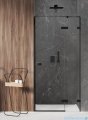 New Trendy Avexa Black drzwi wnękowe 110x200 cm przejrzyste prawa EXK-1553