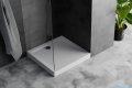 Excellent Forma Compact X brodzik kwadratowy 80x80 cm struktura, czarny mat BREX.1402.080.080.BLC