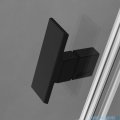 Radaway Nes Black Dwd II drzwi wnękowe 190cm W2 czarny mat/szkło przejrzyste 10037093-54-01/10041097-54-01