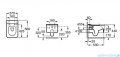 Roca Inspira Square Rimless miska wc podwieszana beżowa A346537650