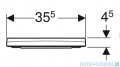 Geberit Selnova Smyle Square Slim Deska sedesowa 500238011