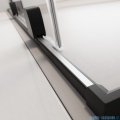 Radaway Furo Black DWJ drzwi prysznicowe 110cm prawe szkło przejrzyste 10107572-54-01R/10110530-01-01