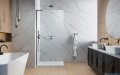 Radaway Modo SL II Brushed GunMetal kabina Walk-in 70x200 lewa szczotkowany grafit 10319074-92-01L