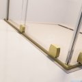 Radaway Furo Brushed Gold DWJ drzwi prysznicowe 90cm lewe szczotkowane złoto 10107472-99-01L/10110430-01-01