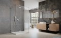 Radaway Essenza Pro Brushed Nickel Kdj+S kabina 80x100x80cm lewa  szczotkowany nikiel 10097310-91-01L/10098080-01-01/10098080-01-01