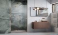 Radaway Essenza 8 Brushed Copper Dwj drzwi wnękowe 130cm lewe szczotkowana miedź/szkło przejrzyste 10480812-01-01L/10460437-93-01L