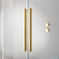 Radaway Furo Gold SL kabina Walk-in 90x200cm prawa złoty połysk/szkło przejrzyste 10306488-09-01R/10110444-01-01