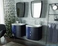 Oristo Louis szafka z umywalką 81x55x47 granatowy mat OR50-SD2S-82-14/UME-LU-82-93