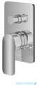 Kohlman Texen zestaw prysznicowy z deszczownicą 20 cm chrom QW210TR20
