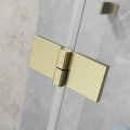 Radaway Essenza Pro Brushed Gold Pnd II parawan nawannowy 130cm lewy szczotkowane złoto 10102130-99-01L