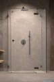 Radaway Essenza Pro Brushed GunMetal Kdj+S kabina 75x90x75cm prawa szczotkowany grafit 10097390-92-01R/10098075-01-01/10098075-01-01